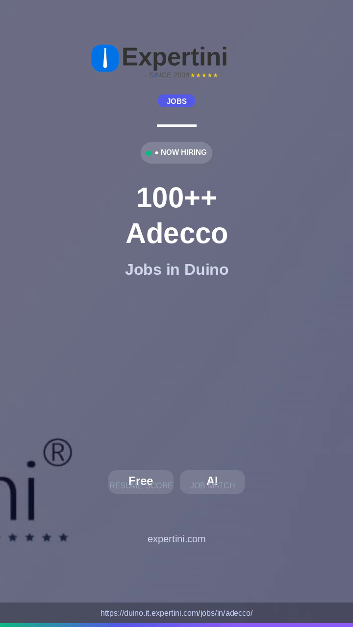 4+ Adecco Jobs in Duino, Italy — Local Employers Hiring August 2026