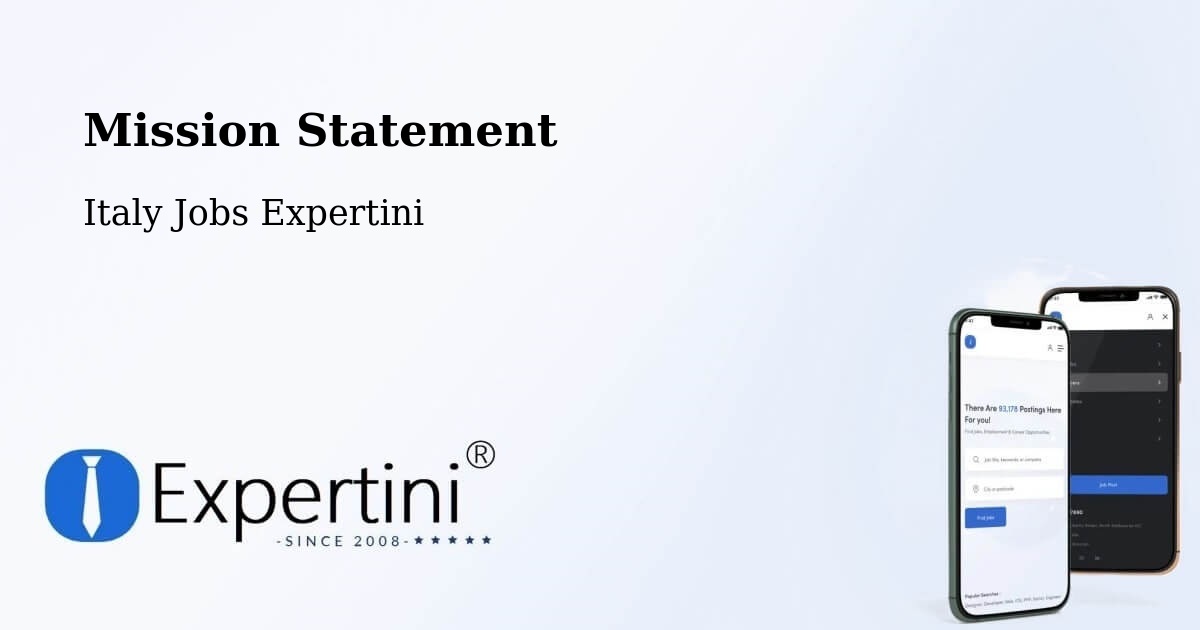 Corporate Mission – Duino - Italy Jobs Expertini