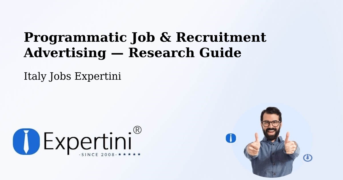 Programmatic Job & Recruitment Advertising — Research Guide – Duino