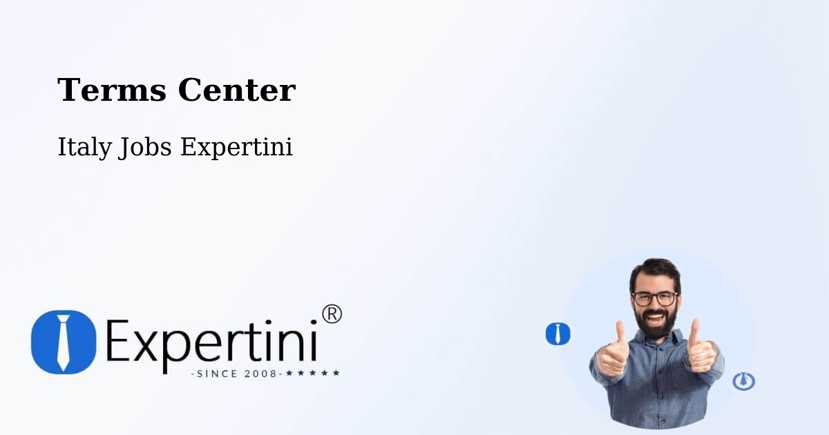 Terms of Service – Duino - Italy Jobs Expertini