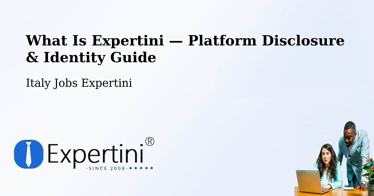 What Is Expertini — Platform Disclosure & Identity Guide – Duino